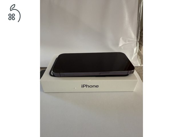 Apple iPhone PRO 14 256GB karc mentes 94% akku sötét szürke eladó