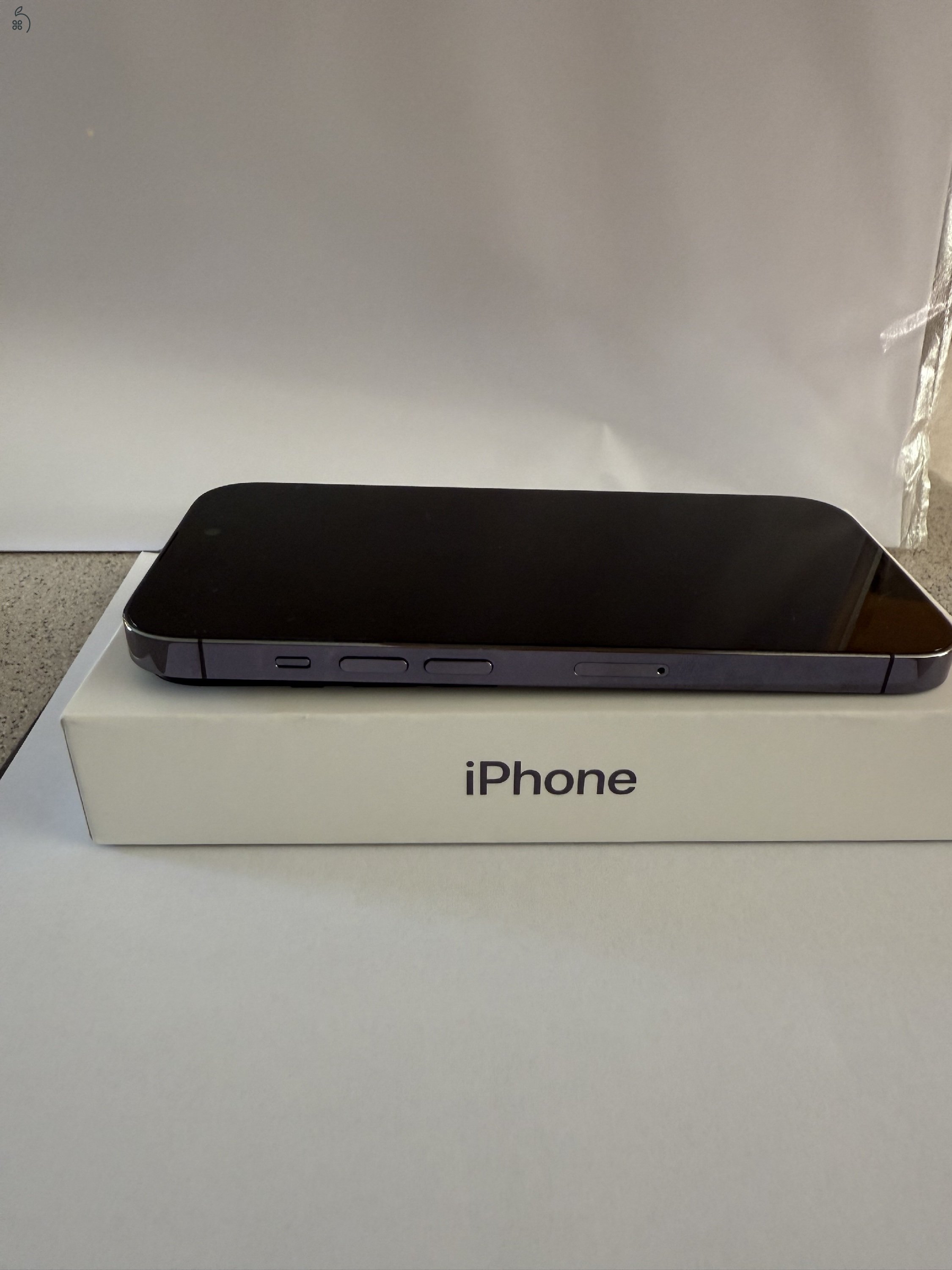 Apple iPhone PRO 14 256GB karc mentes 94% akku sötét szürke eladó