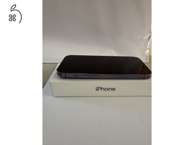 Apple iPhone PRO 14 256GB karc mentes 94% akku sötét szürke eladó