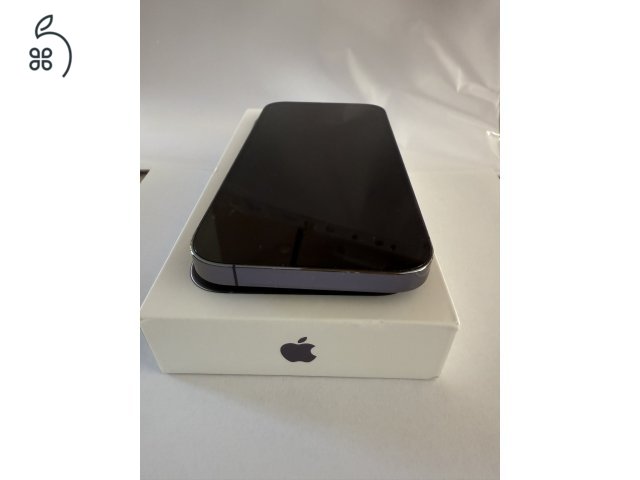 Apple iPhone PRO 14 256GB karc mentes 94% akku sötét szürke eladó