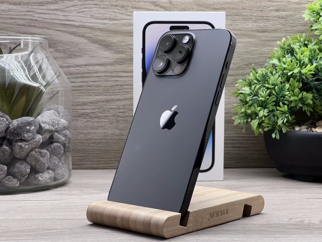 iPhone 14 Pro Max Space Black 128GB 2 ÉV Garanciával Számlával Aksi 97%
