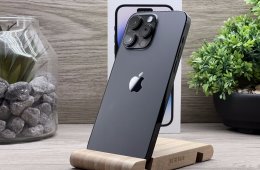 iPhone 14 Pro Max Space Black 128GB 2 ÉV Garanciával Számlával Aksi 97%