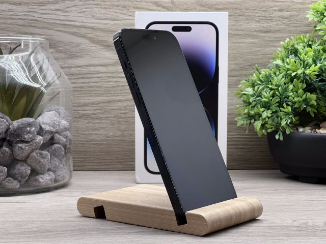 iPhone 14 Pro Max Space Black 128GB 2 ÉV Garanciával Számlával Aksi 97%