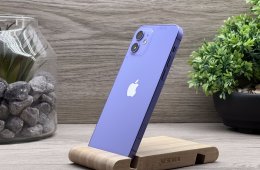iPhone 12 Purple 64GB 2 ÉV Garanciával Számlával Aksi 100%