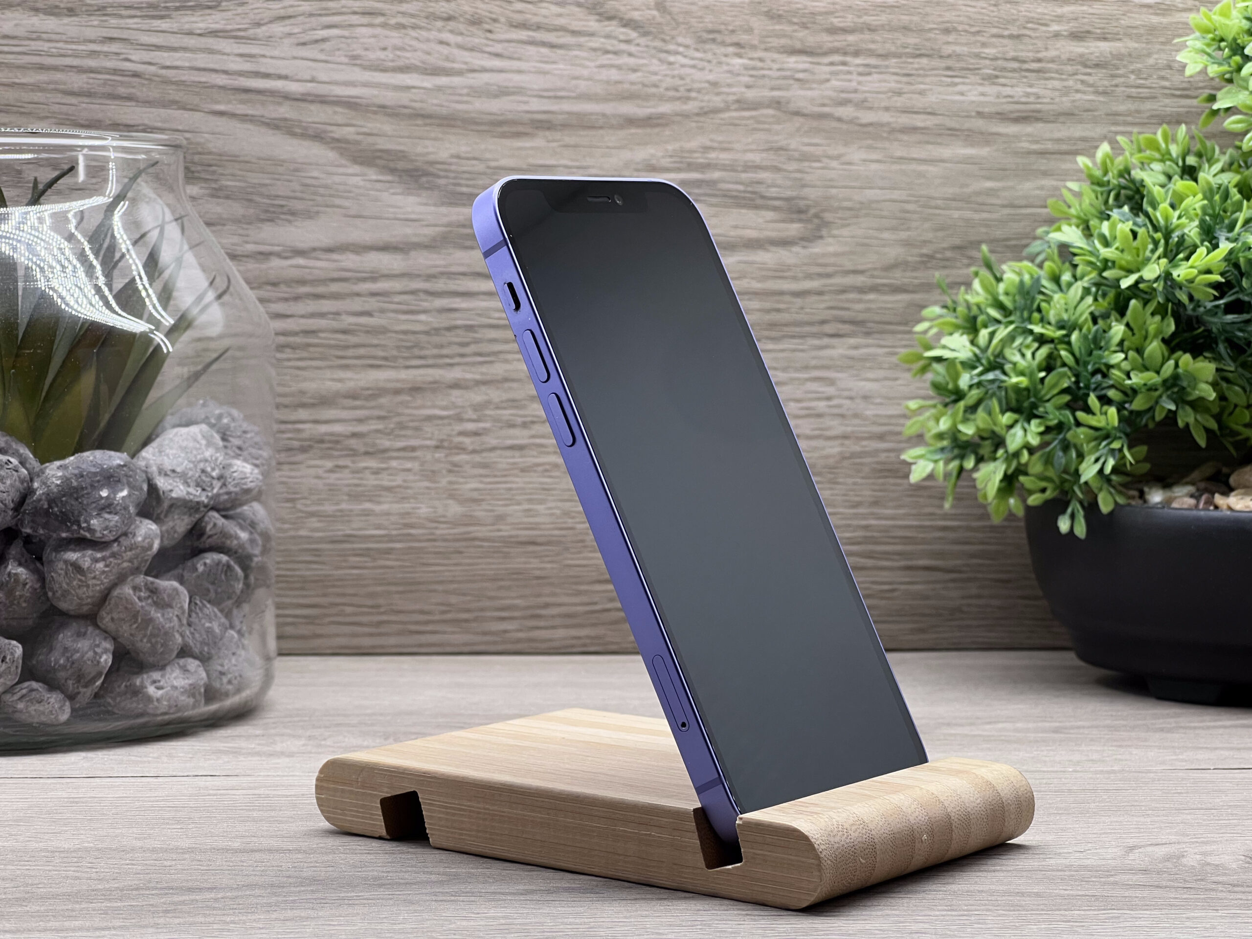 iPhone 12 Purple 64GB 2 ÉV Garanciával Számlával Aksi 100%