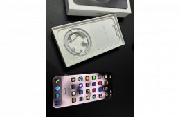 iPhone 15 Pro Max 256GB éjfekete, hibátlan állapotú, garanciális