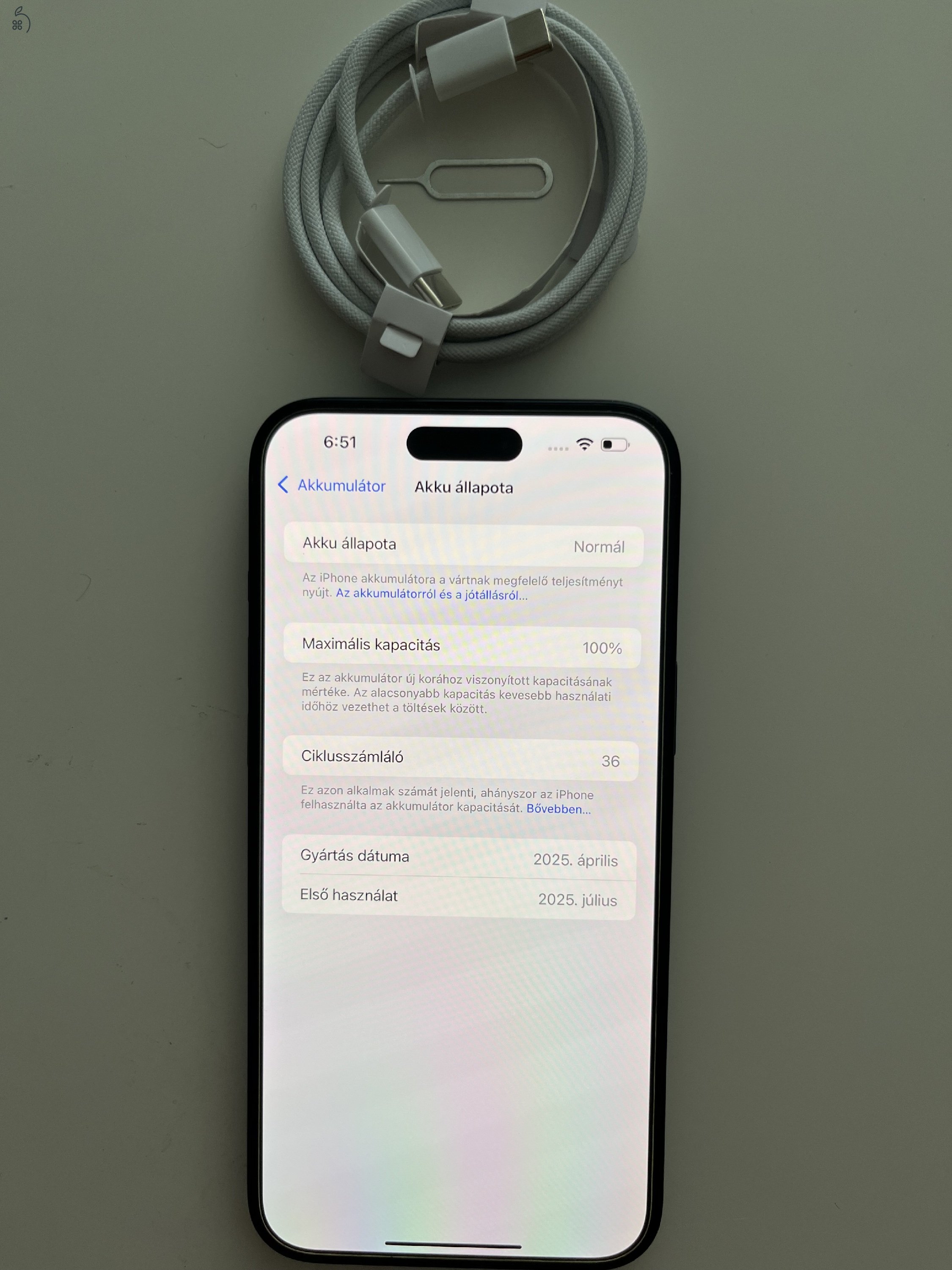 iPhone 16 Plus 256GB Apple Care + 2027.07.04.-ig!