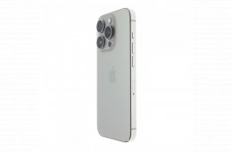 !! 1 ÉV GARANCIA !! Apple iPhone 15 Pro 128 GB Natural Titanium 90%