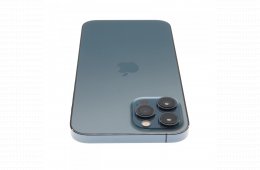 !! 1 ÉV GARANCIA !! Apple iPhone 12 Pro Max 256 GB Pacific Blue 100%
