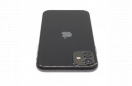 !! 1 ÉV GARANCIA !! Apple iPhone 11 64 GB Black 100%