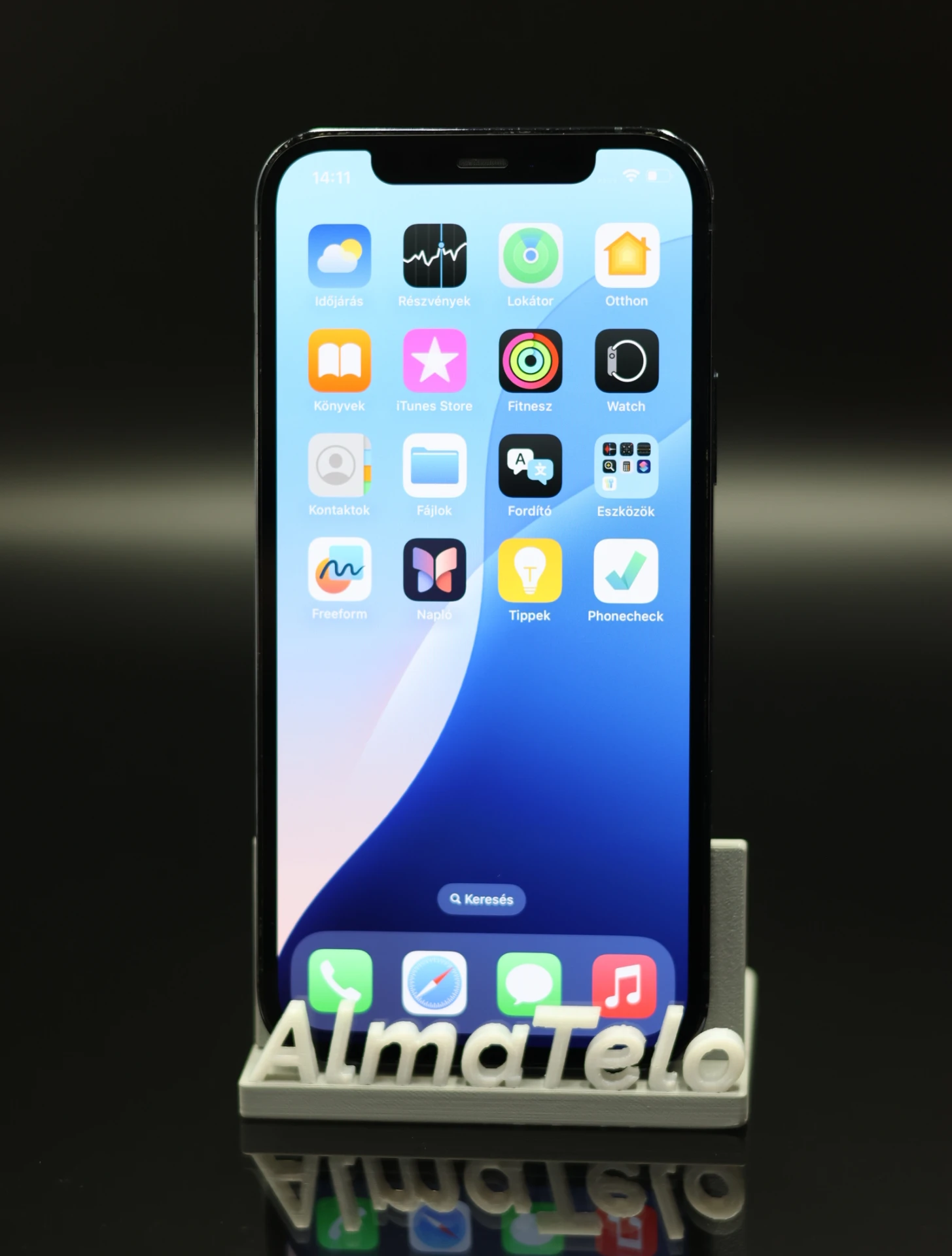 Apple iPhone 12 Pro 256 GB Pacific Blue 100% akku - 12 HÓ GARANCIA