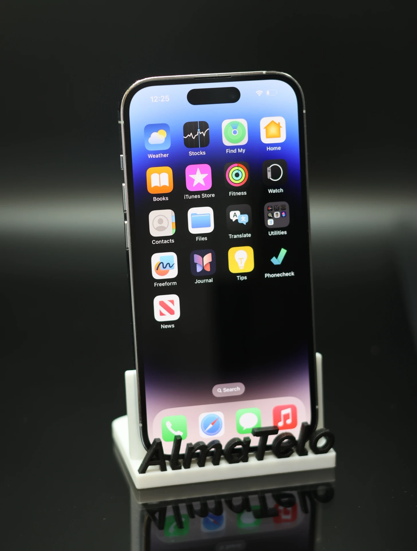 Apple iPhone 14 Pro 128 GB Silver 100% akku - 12 HÓ GARANCIA
