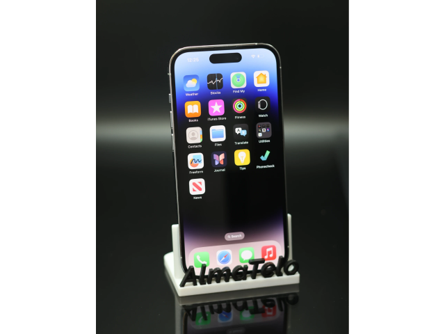 Apple iPhone 14 Pro 128 GB Silver 100% akku - 12 HÓ GARANCIA