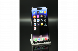 Apple iPhone 14 Pro 128 GB Silver 100% akku - 12 HÓ GARANCIA