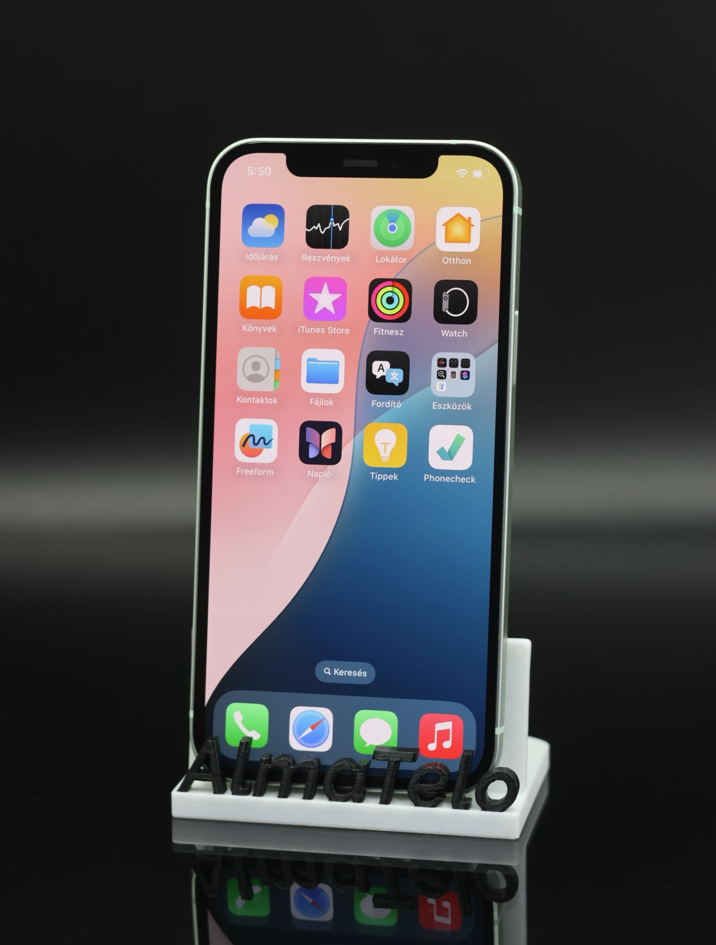 Apple iPhone 12 128 GB Green 100% akku - 12 HÓ GARANCIA