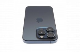 !! 1 ÉV GARANCIA !! Apple iPhone 15 Pro 128 GB Blue Titanium 100%