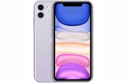 !! 1 ÉV GARANCIA !! Apple iPhone 11 64 GB Purple 100%