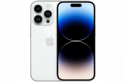 !! 1 ÉV GARANCIA !! Apple iPhone 14 Pro 128 GB Silver 100%