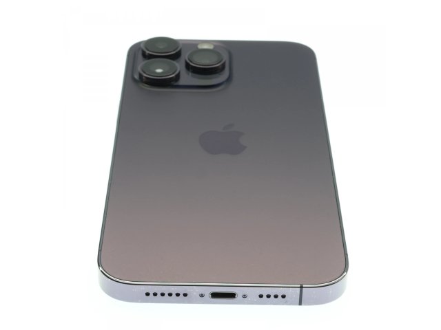!! 1 ÉV GARANCIA !! Apple iPhone 14 Pro Max 128 GB Deep Purple 100% – ESIM