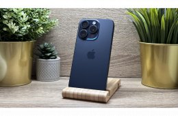 iPhone 15 Pro 512GB Kék, Független - Garancia, Számla