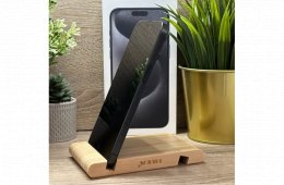iPhone 15 Pro Max 256GB Fekete, Független - Garancia, Számla