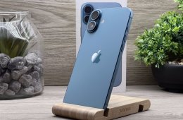 Hibátlan iPhone 16 Plus Teal 128GB 2 ÉV Garanciával Számlával Aksi 100%