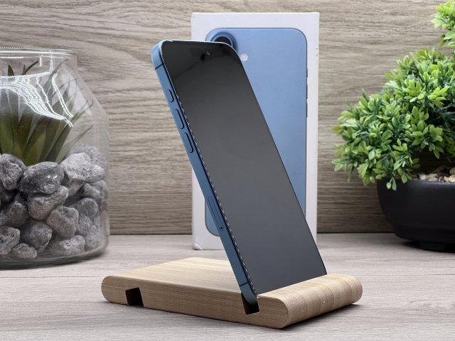 Hibátlan iPhone 16 Plus Teal 128GB 2 ÉV Garanciával Számlával Aksi 100%