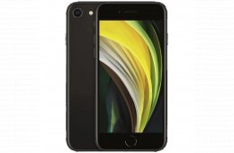 !! 1 ÉV GARANCIA !! Apple iPhone SE (2020) 128 GB Black 100%