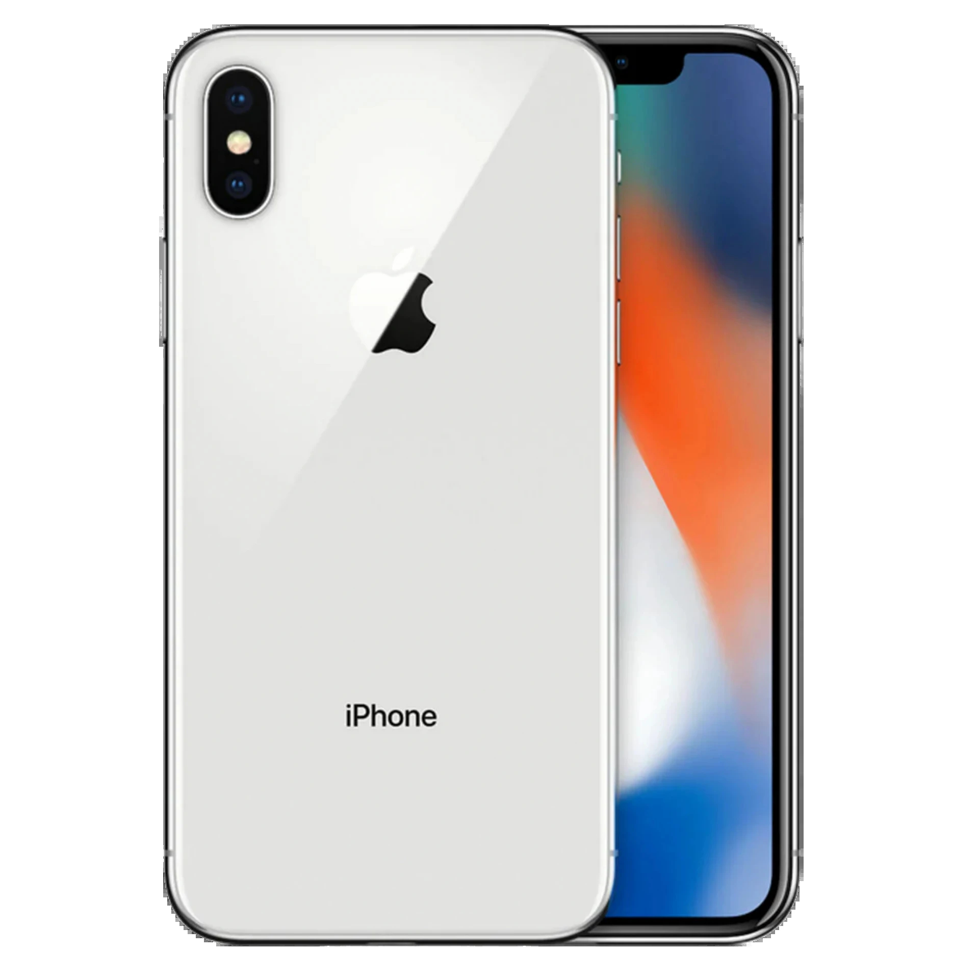 !! 1 ÉV GARANCIA !! Apple iPhone X 256 GB Silver 100%