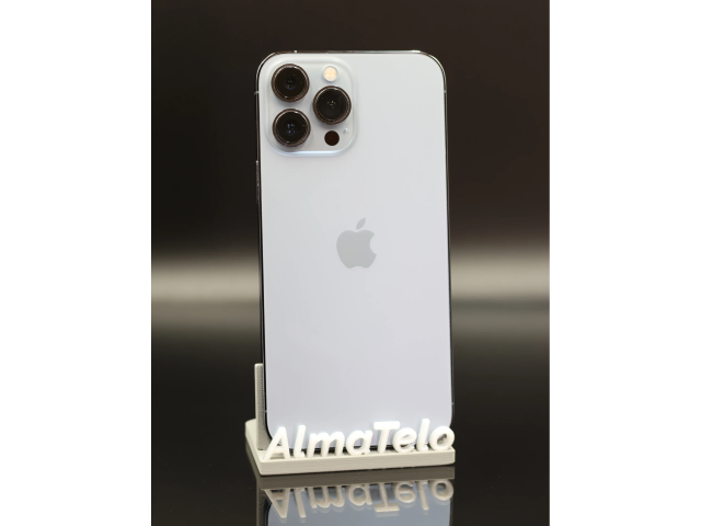 Apple iPhone 13 Pro Max 256 GB Sierra Blue 100% akku - 12 HÓ GARANCIA