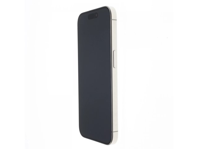 !! 1 ÉV GARANCIA !! Apple iPhone 15 Pro 128 GB White Titanium 89%