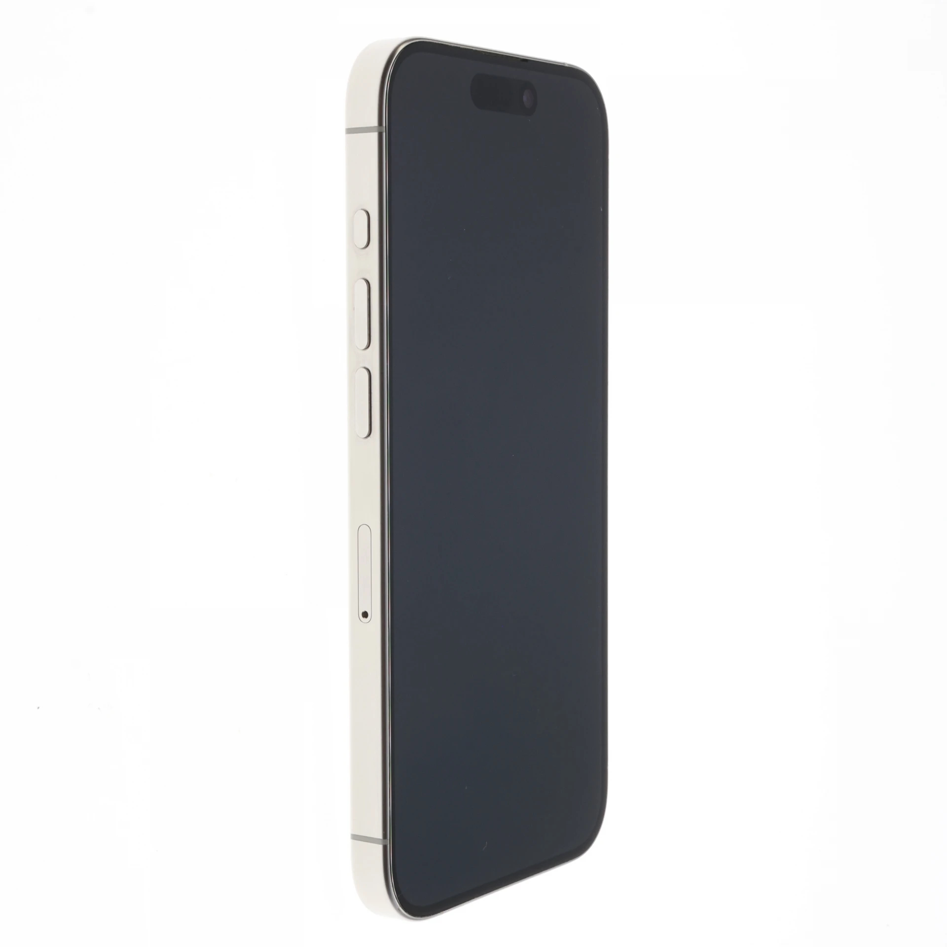 !! 1 ÉV GARANCIA !! Apple iPhone 15 Pro 128 GB White Titanium 89%