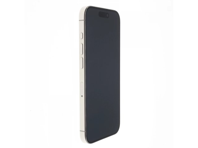 !! 1 ÉV GARANCIA !! Apple iPhone 15 Pro 128 GB White Titanium 89%