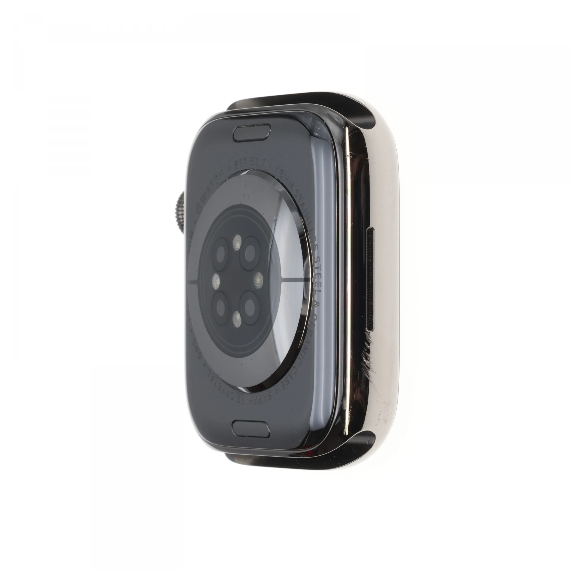 !! 1 ÉV GARANCIA !! Apple Watch Series 7 45mm Graphite ST 82% Wifi+Cell