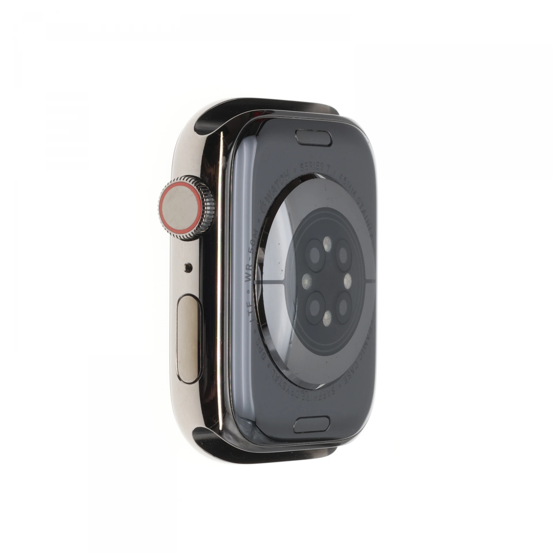 !! 1 ÉV GARANCIA !! Apple Watch Series 7 45mm Graphite ST 82% Wifi+Cell