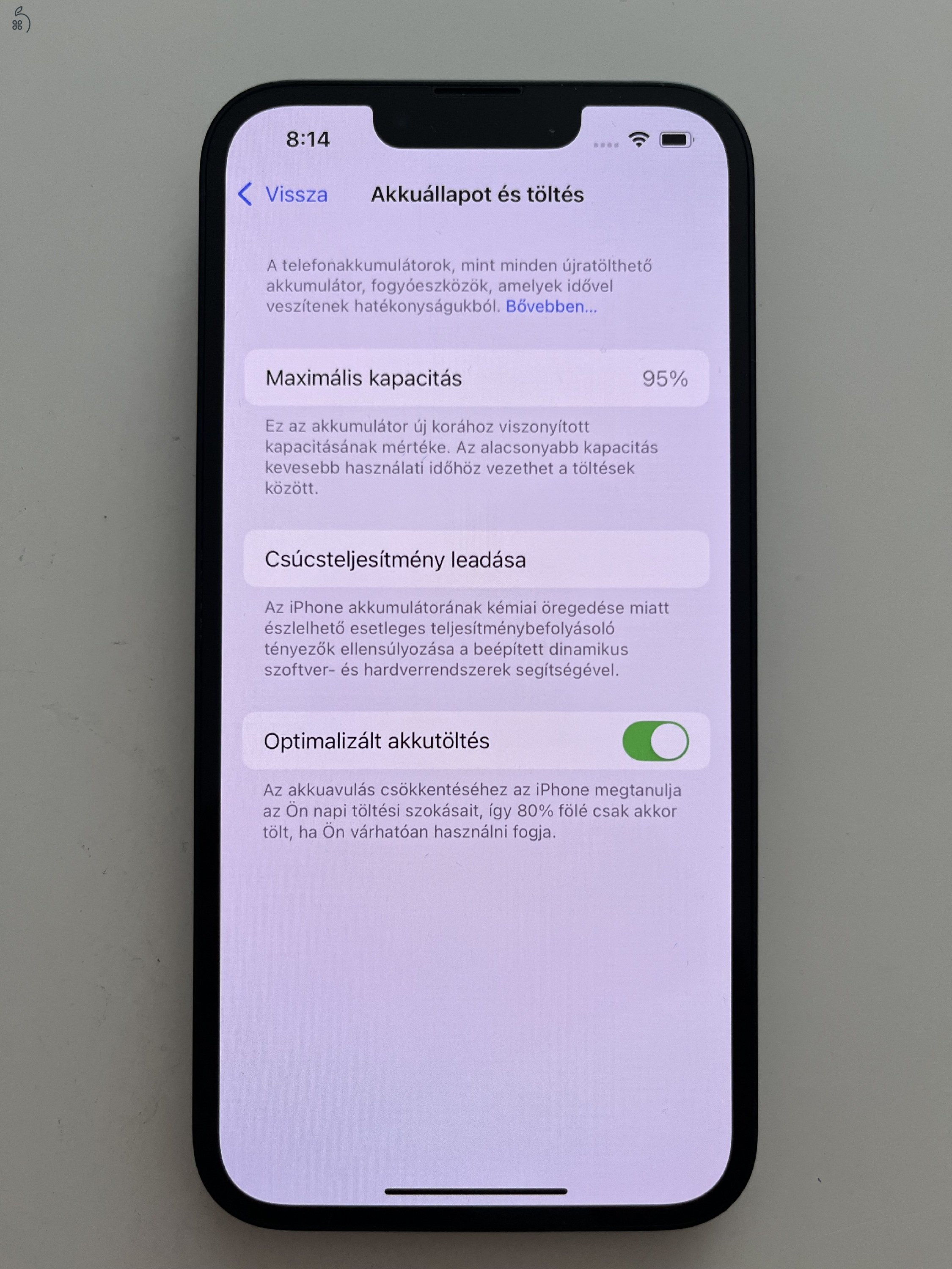 iPhone 13 128GB Apple garancia: 2025.08.26.-ig!