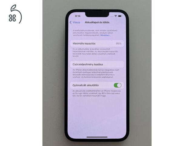 iPhone 13 128GB Apple garancia: 2025.08.26.-ig!