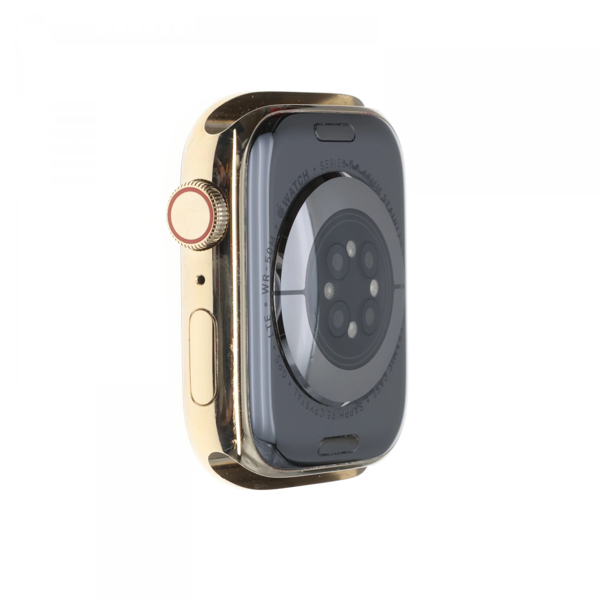!! 1 ÉV GARANCIA !! Apple Watch Series 7 45mm Gold ST 80% Wifi+Cell