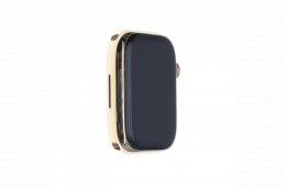 !! 1 ÉV GARANCIA !! Apple Watch Series 7 45mm Gold ST 80% Wifi+Cell