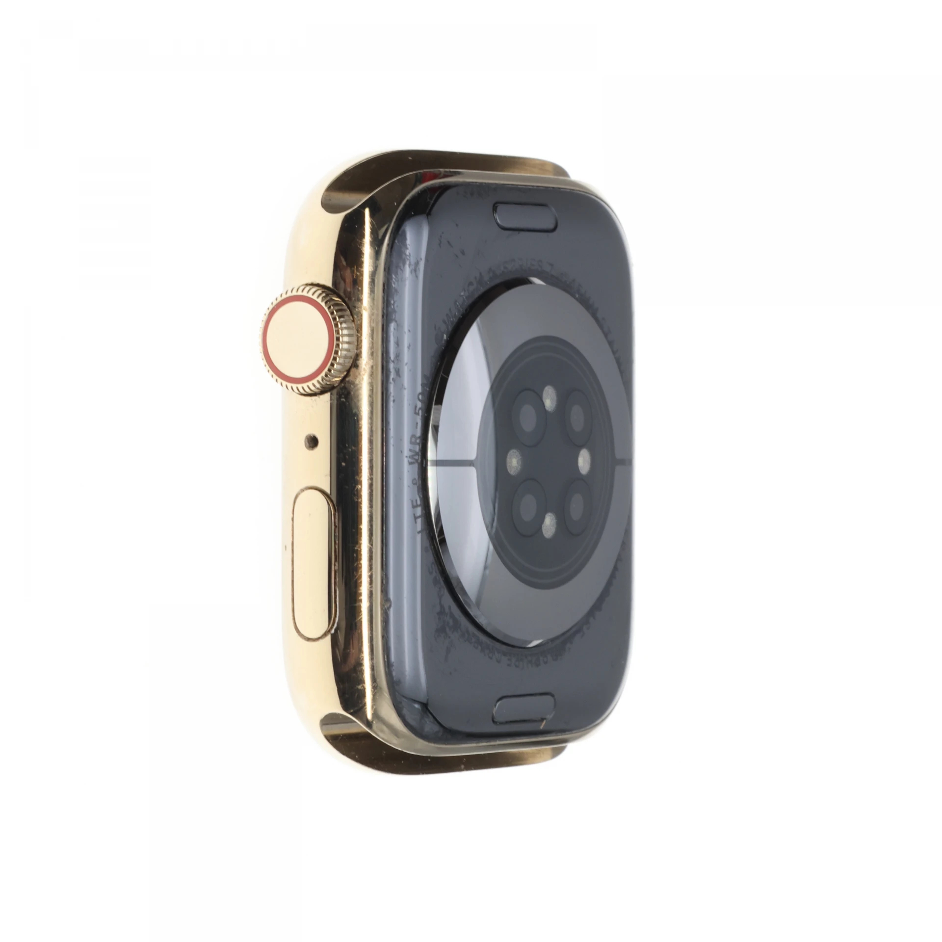 !! 1 ÉV GARANCIA !! Apple Watch Series 7 45mm Gold ST 80% Wifi+Cell