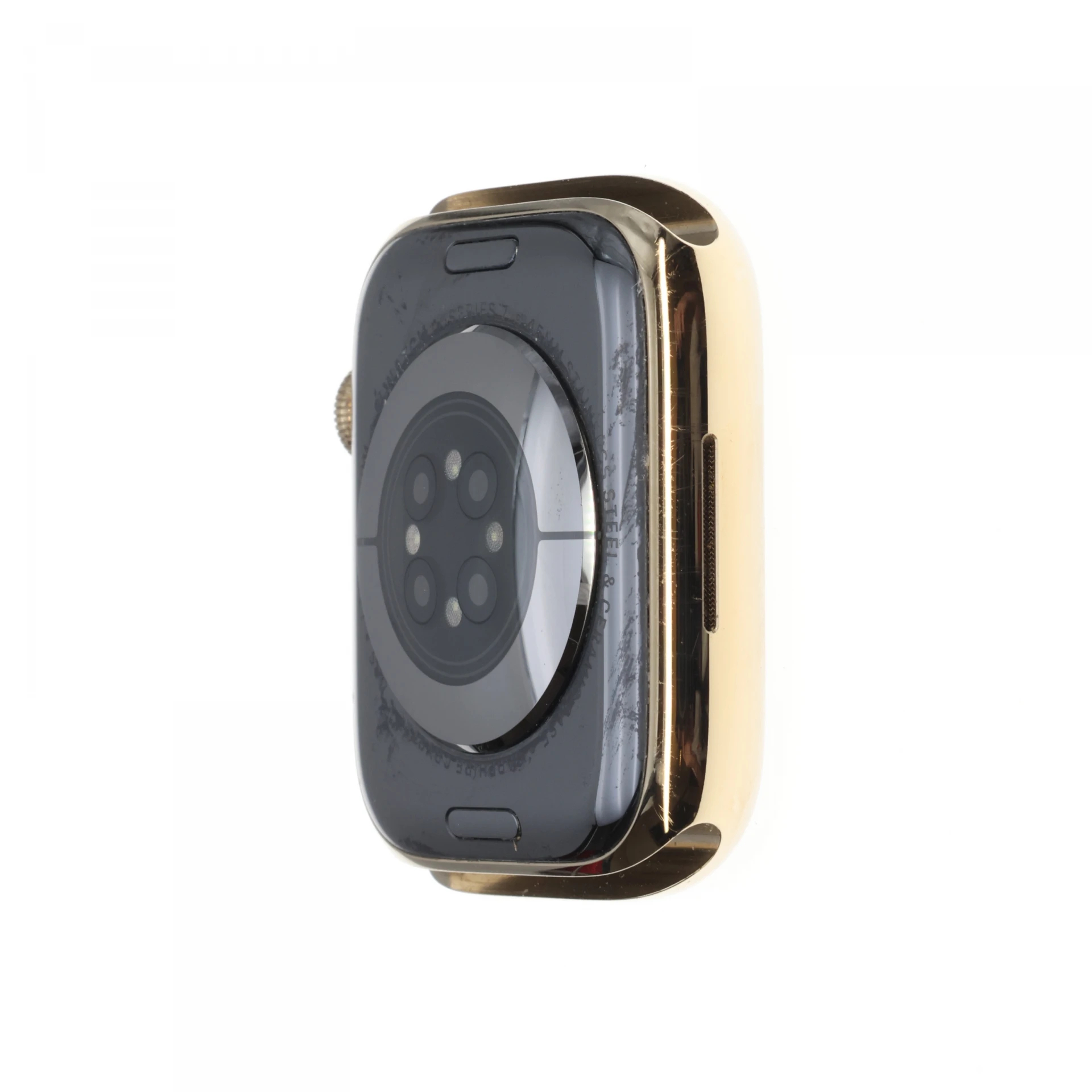 !! 1 ÉV GARANCIA !! Apple Watch Series 7 45mm Gold ST 80% Wifi+Cell