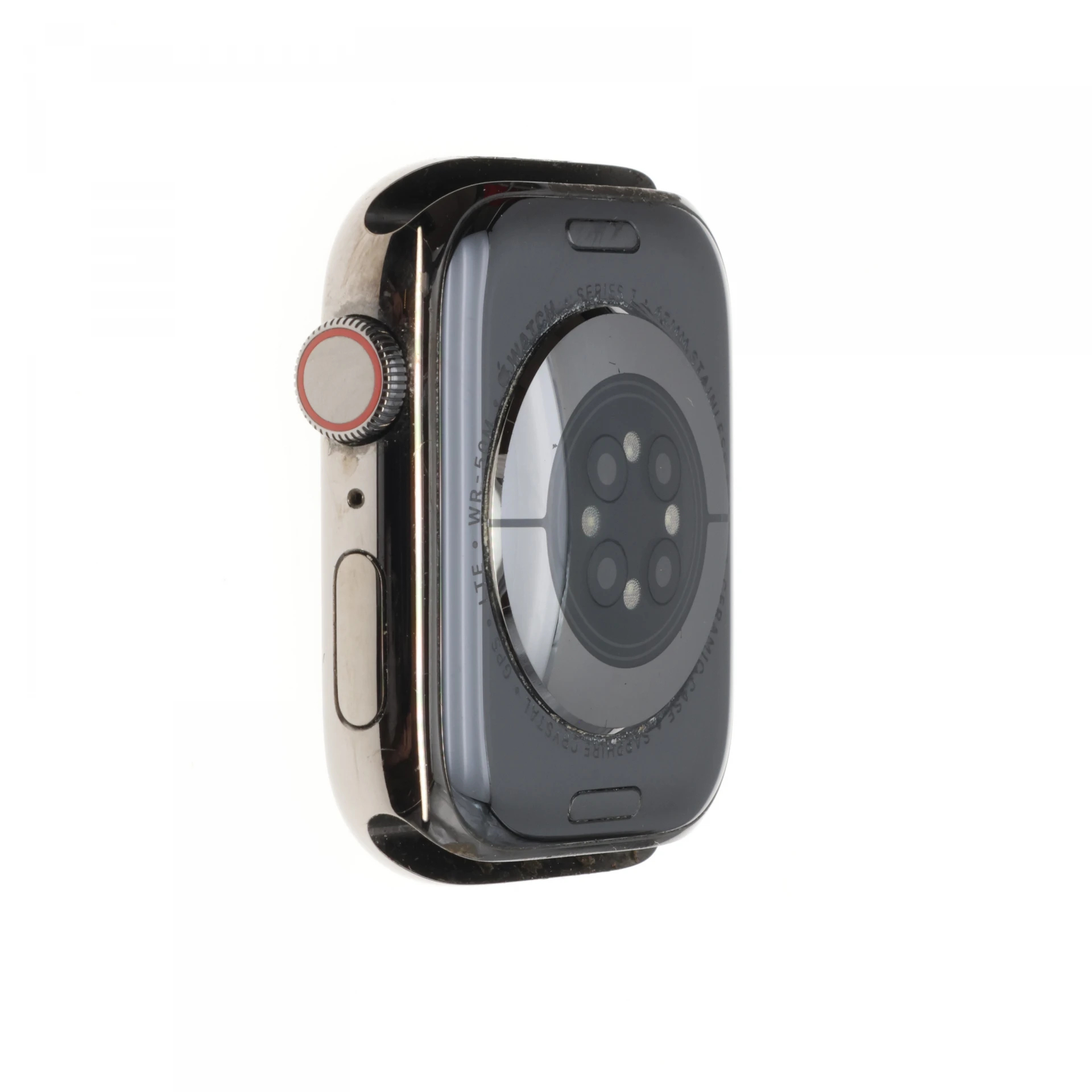 !! 1 ÉV GARANCIA !! Apple Watch Series 7 45mm Graphite ST 80% Wifi+Cell