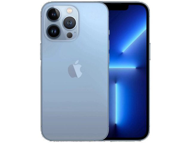 !! 1 ÉV GARANCIA !! Apple iPhone 13 Pro Max 256 GB Sierra Blue 100%