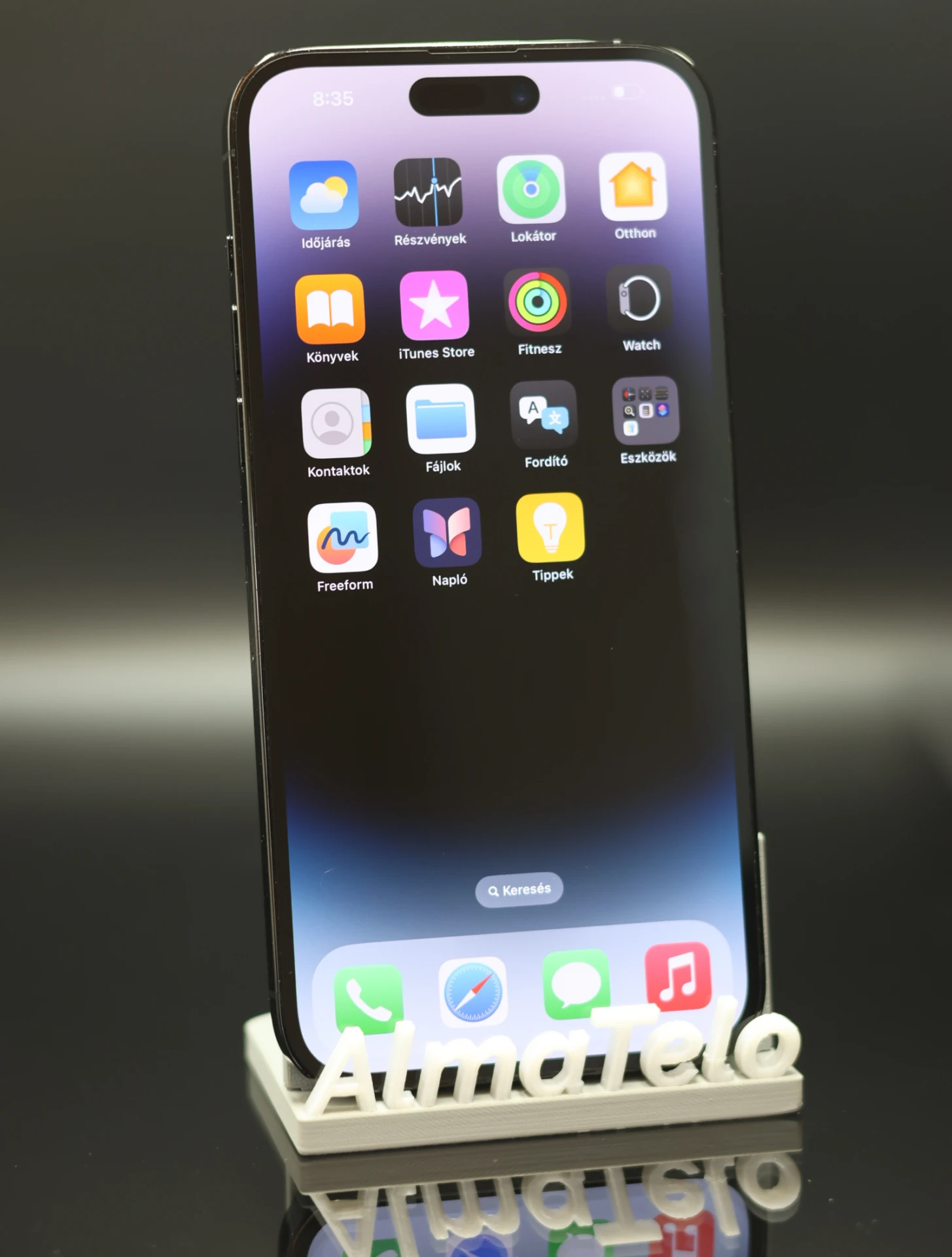 Apple iPhone 14 Pro Max 128 GB Space Black 100% akku - 12 HÓ GARANCIA