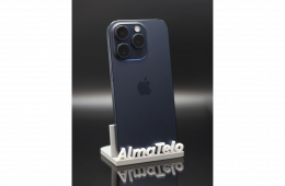 Apple iPhone 15 Pro 128 GB Blue Titanium 90% akku - 12 HÓ GARANCIA
