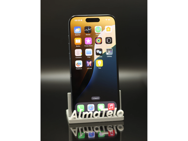 Apple iPhone 15 Pro 128 GB Blue Titanium 90% akku - 12 HÓ GARANCIA