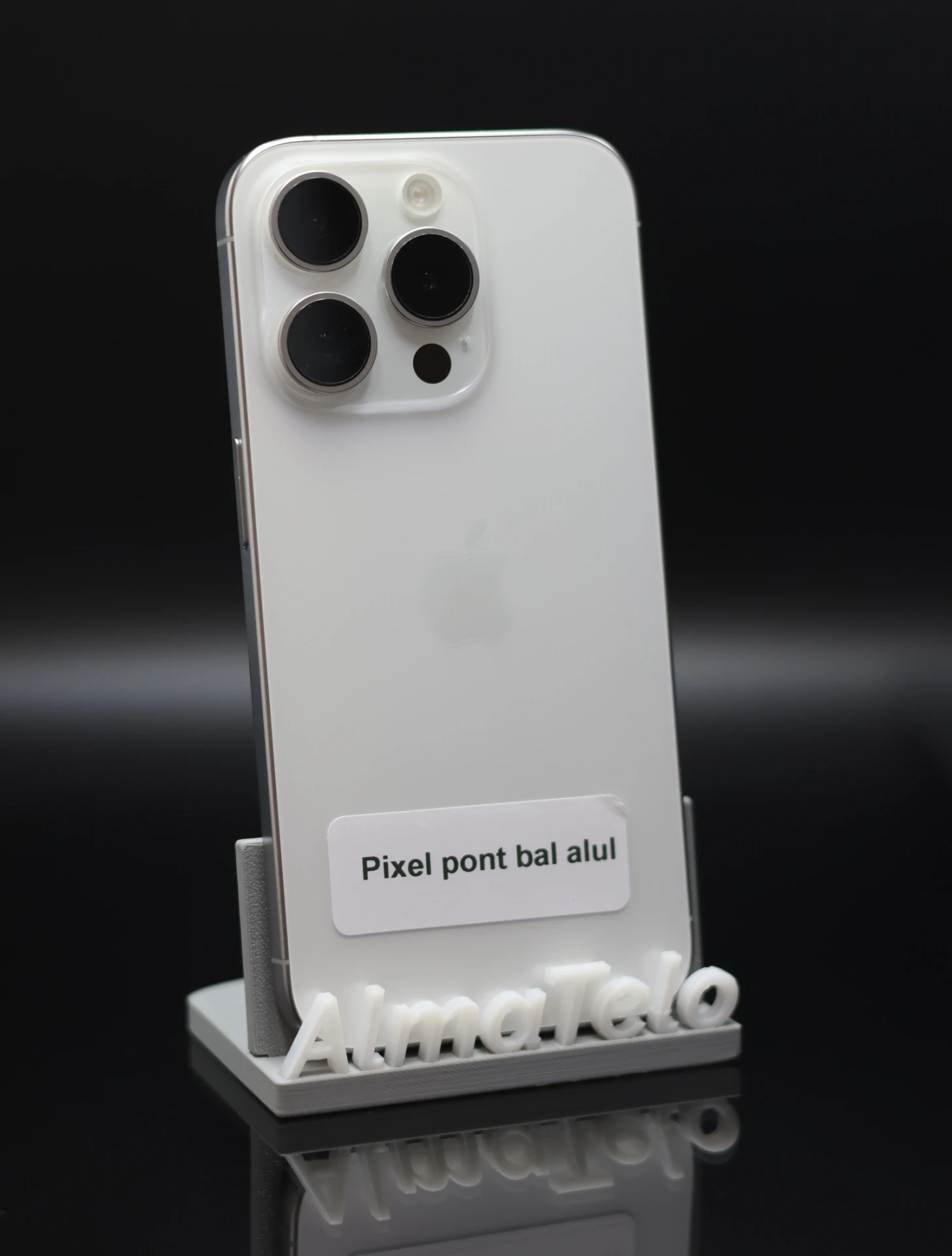 Apple iPhone 15 Pro 128 GB White Titanium 89% akku - 12 HÓ GARANCIA