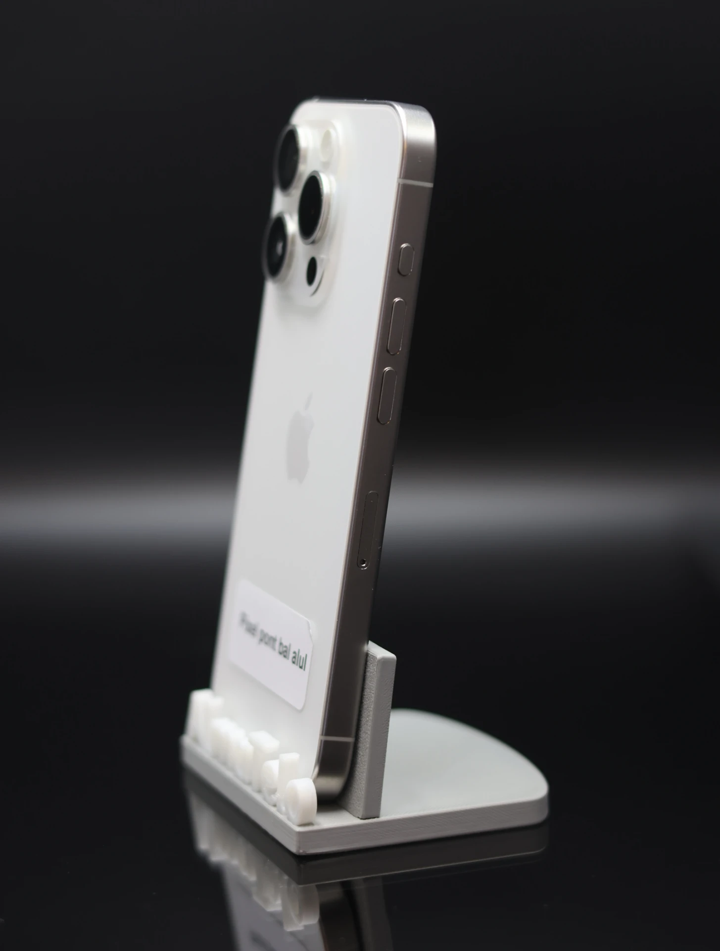 Apple iPhone 15 Pro 128 GB White Titanium 89% akku - 12 HÓ GARANCIA