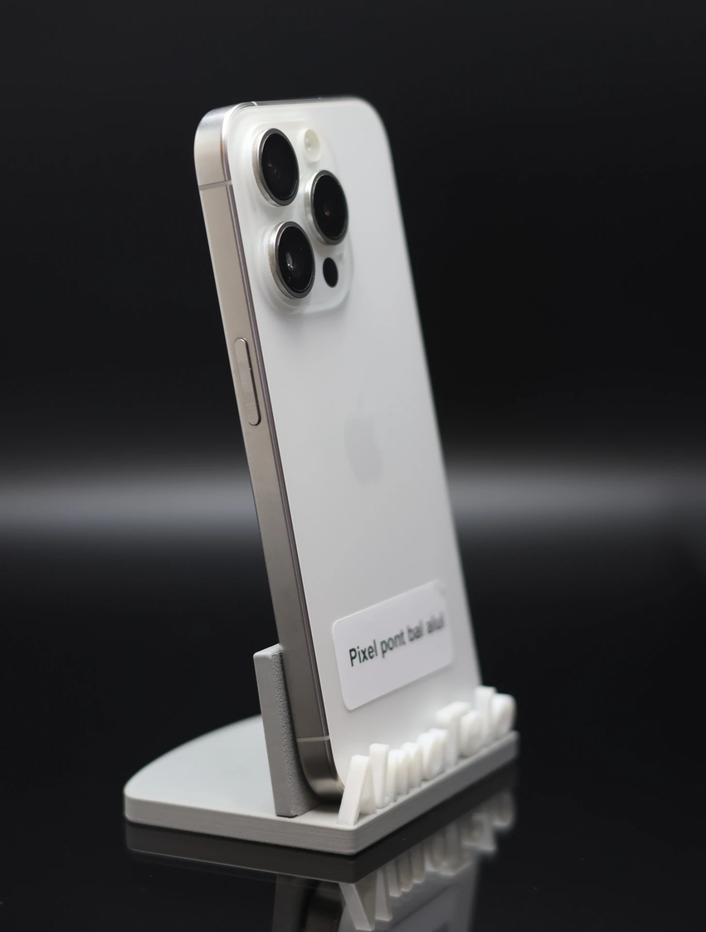 Apple iPhone 15 Pro 128 GB White Titanium 89% akku - 12 HÓ GARANCIA