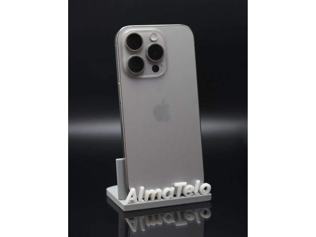 Apple iPhone 15 Pro 128 GB Natural Titanium 90% akku - 12 HÓ GARANCIA